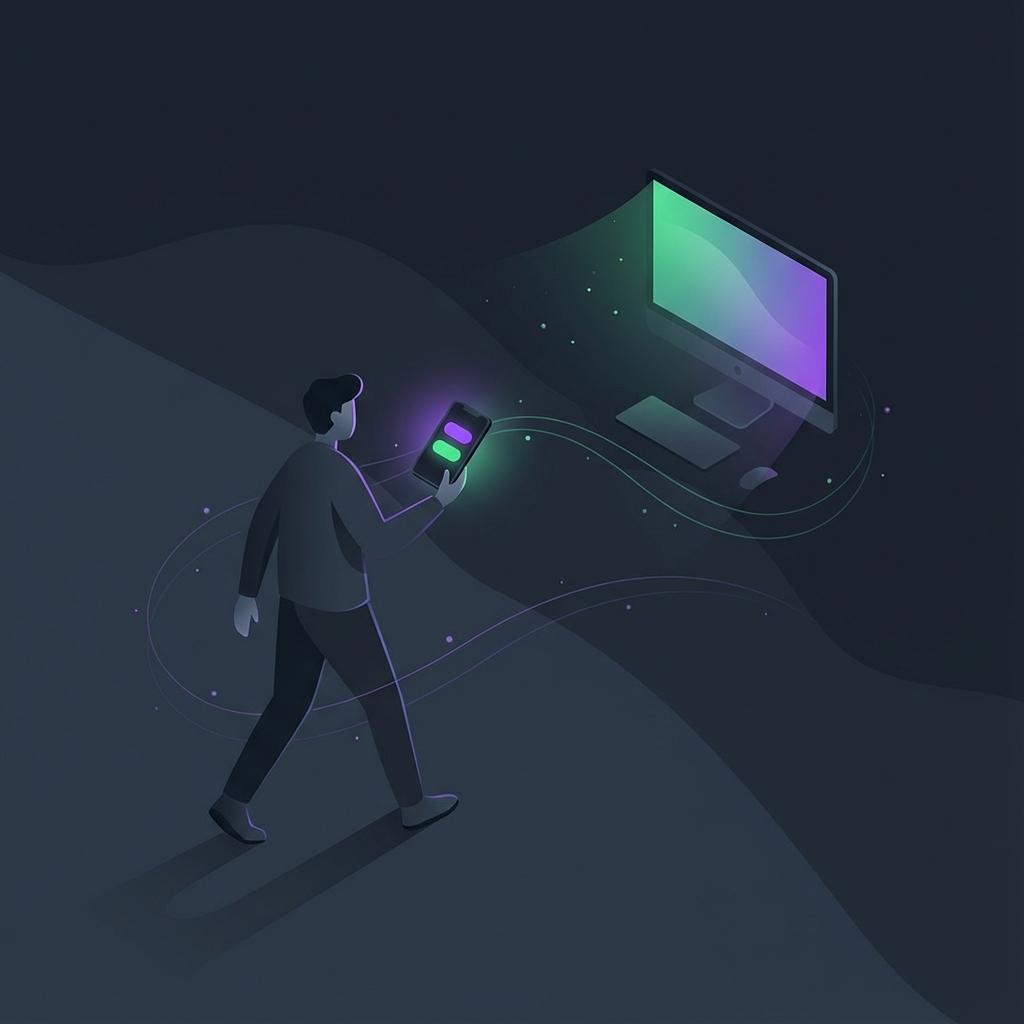 Whisper Remote: Stay in Flow While Talking to AI